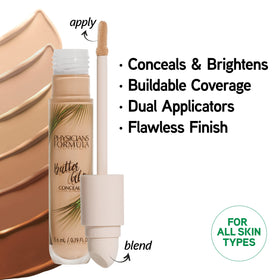 Physicians Formula doe-foot applicator releasing creamy concealer for precise coverage