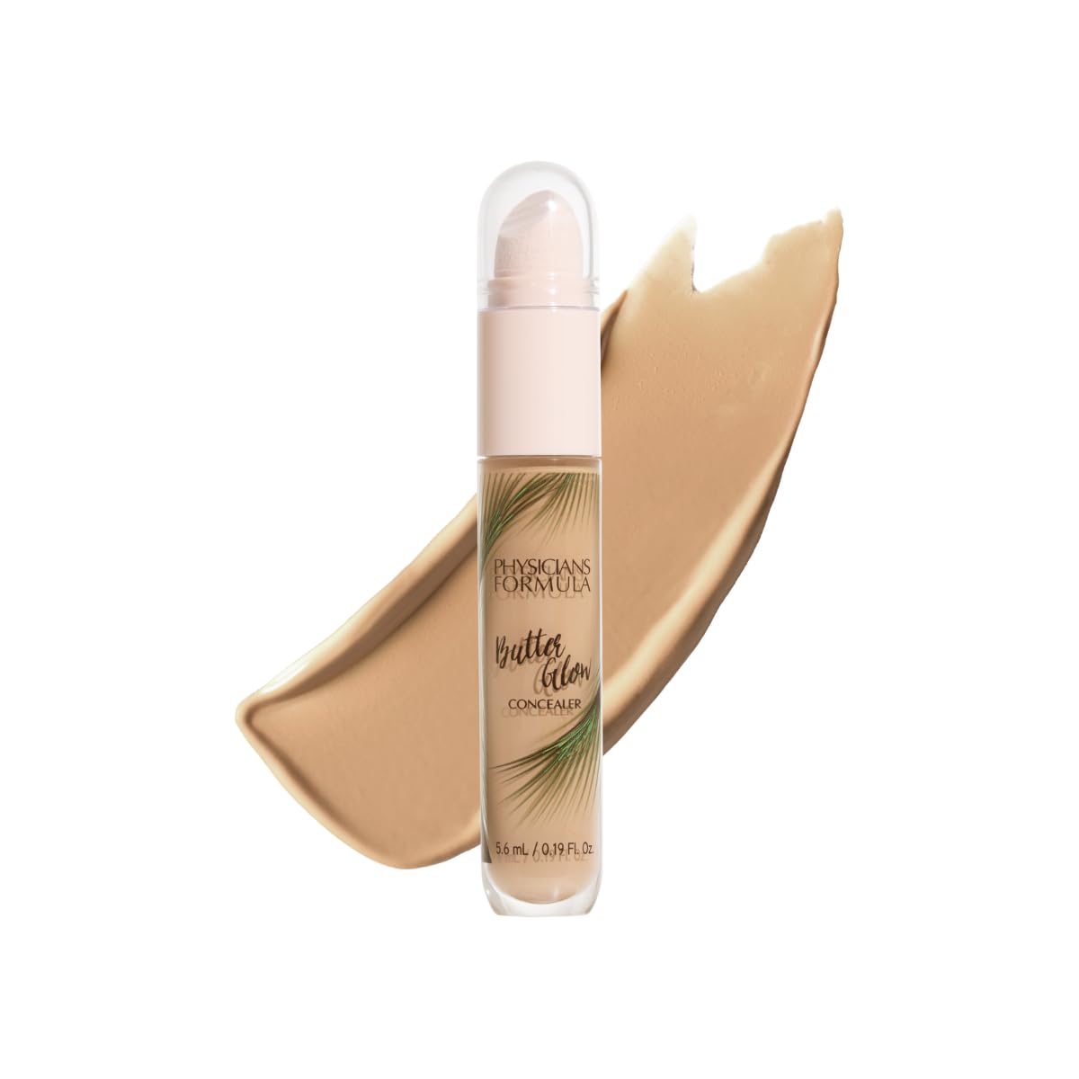 Physicians Formula concealer front packaging showing applicator and shade for radiant coverage