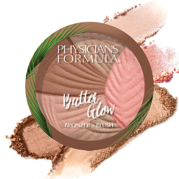 Physicians Formula compact front view showing packaging and travel-friendly size