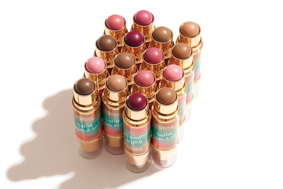 Physicians Formula Beachy Pink lip tint on lips offering comfortable hydrated color