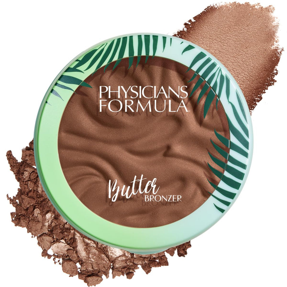 Physicians Formula compact front showing sleek packaging and travel-friendly convenience