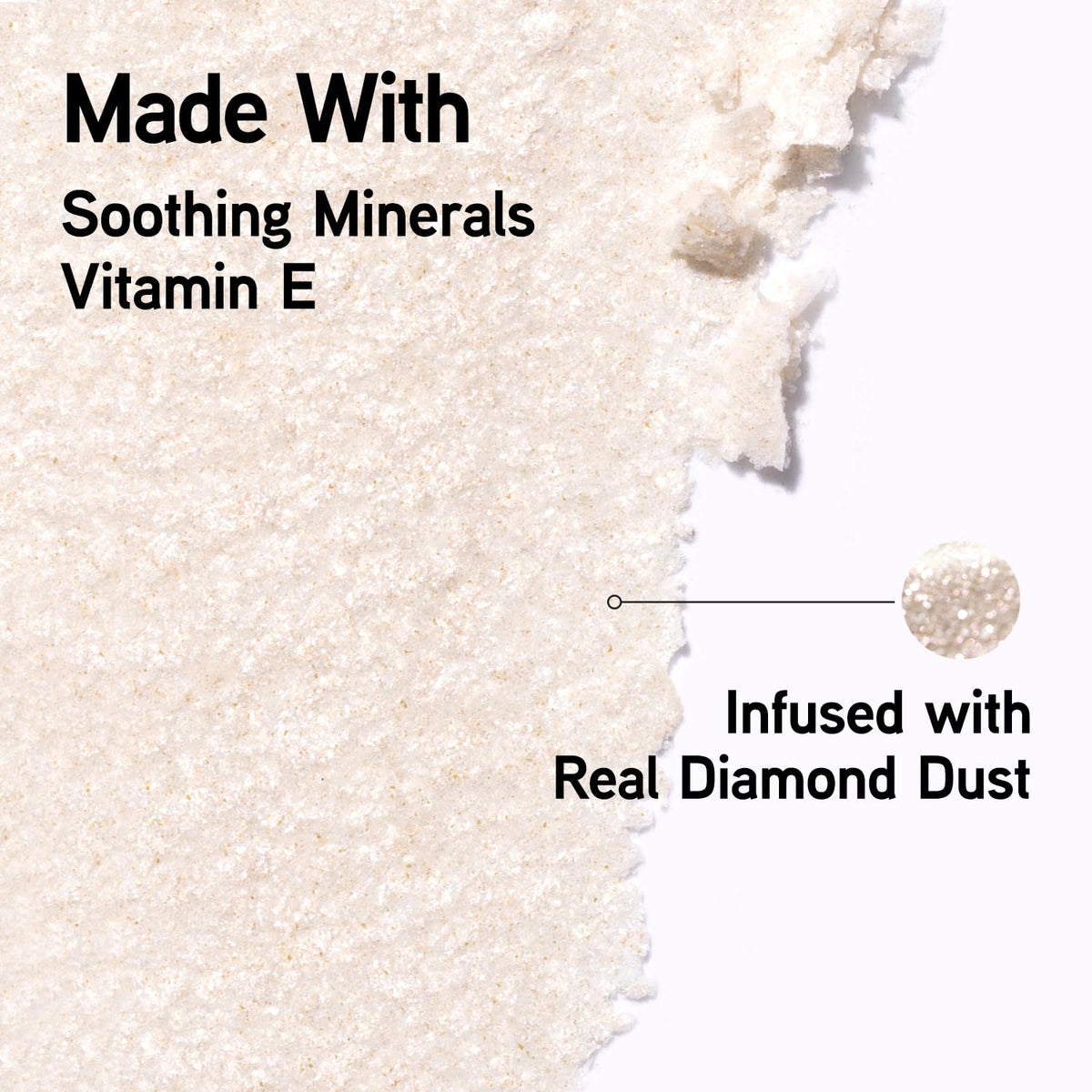 Physicians Formula open jar showing fine diamond-dust texture for smooth blur