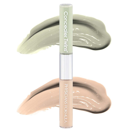 Physicians Formula dual-ended stick front view showing both ends and compact design benefit