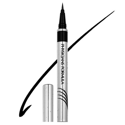 Physicians Formula front packaging showing product and bold black line benefit