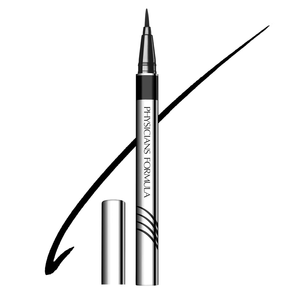 Physicians Formula front packaging showing ultra black liner and benefits