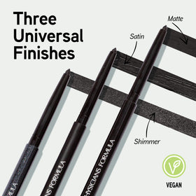 Physicians Formula pencil ends with sharpener highlighting precise tip