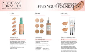 Physicians Formula ingredient label close-up showing gentle formulation