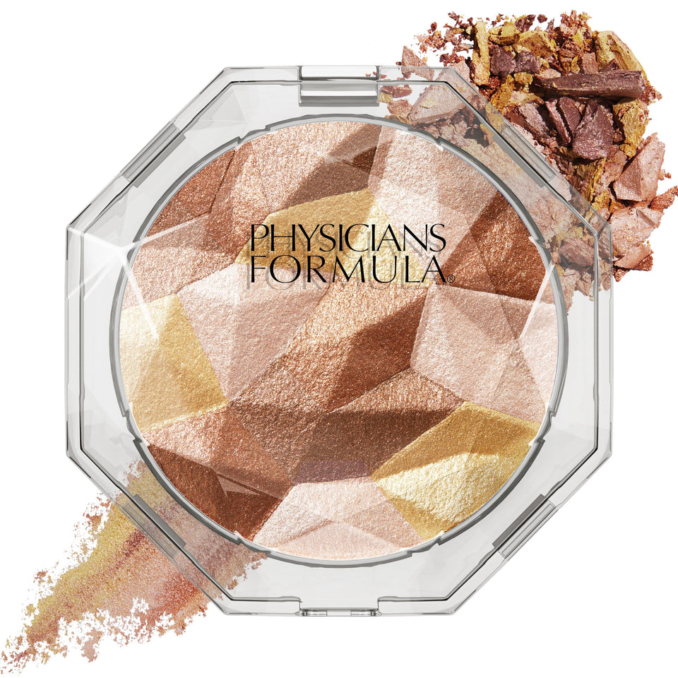 Physicians Formula compact front view showing warm luminous bronzer