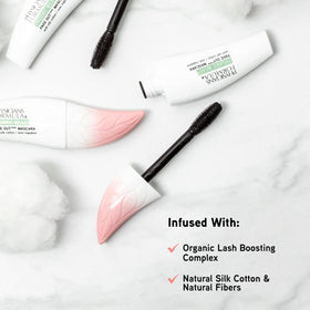 Physicians Formula eco-brush close-up showing bristles, ensures defined separation