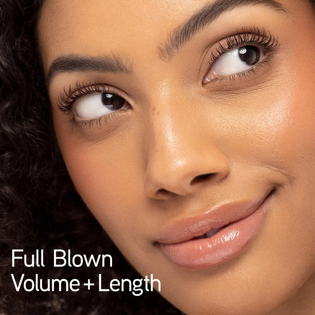 Physicians Formula mascara texture on skin demonstrating smooth glide