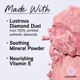 Physicians Formula brush swipe on product showing blendability and buildable color benefit