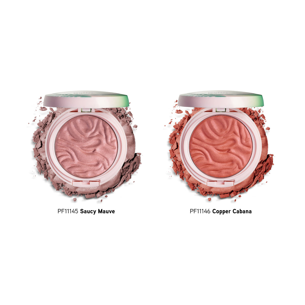 Physicians Formula size comparison next to coin showing compact portability and travel-friendly benefit
