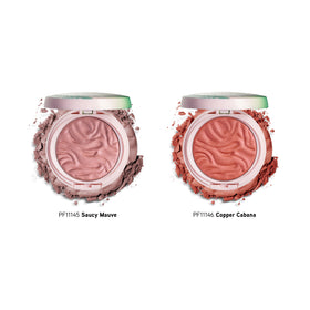 Physicians Formula size comparison next to coin showing compact portability and travel-friendly benefit