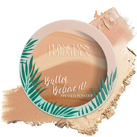 Physicians Formula front packaging showing compact and pan for easy travel