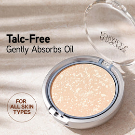 Physicians Formula open compact with mirror and sponge, convenient on-the-go application