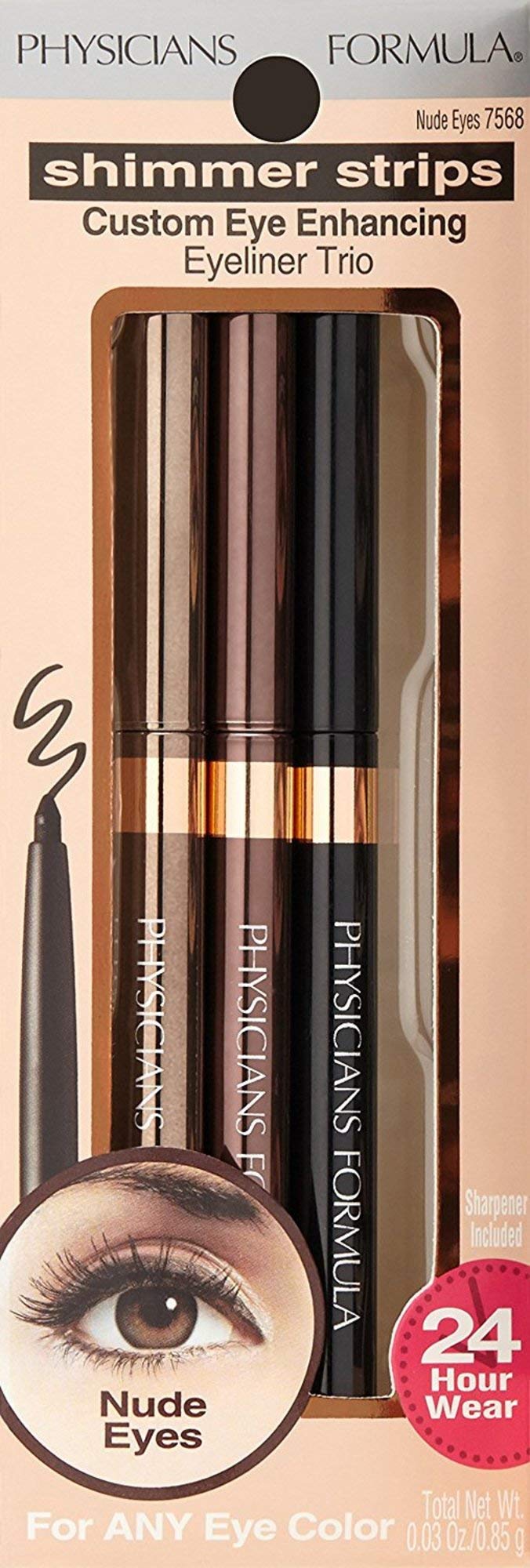 Physicians Formula pencil tip close-up showing slim point for precise lining