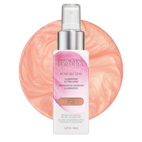 Physicians Formula front packaging showing bottle and pearlescent finish benefits