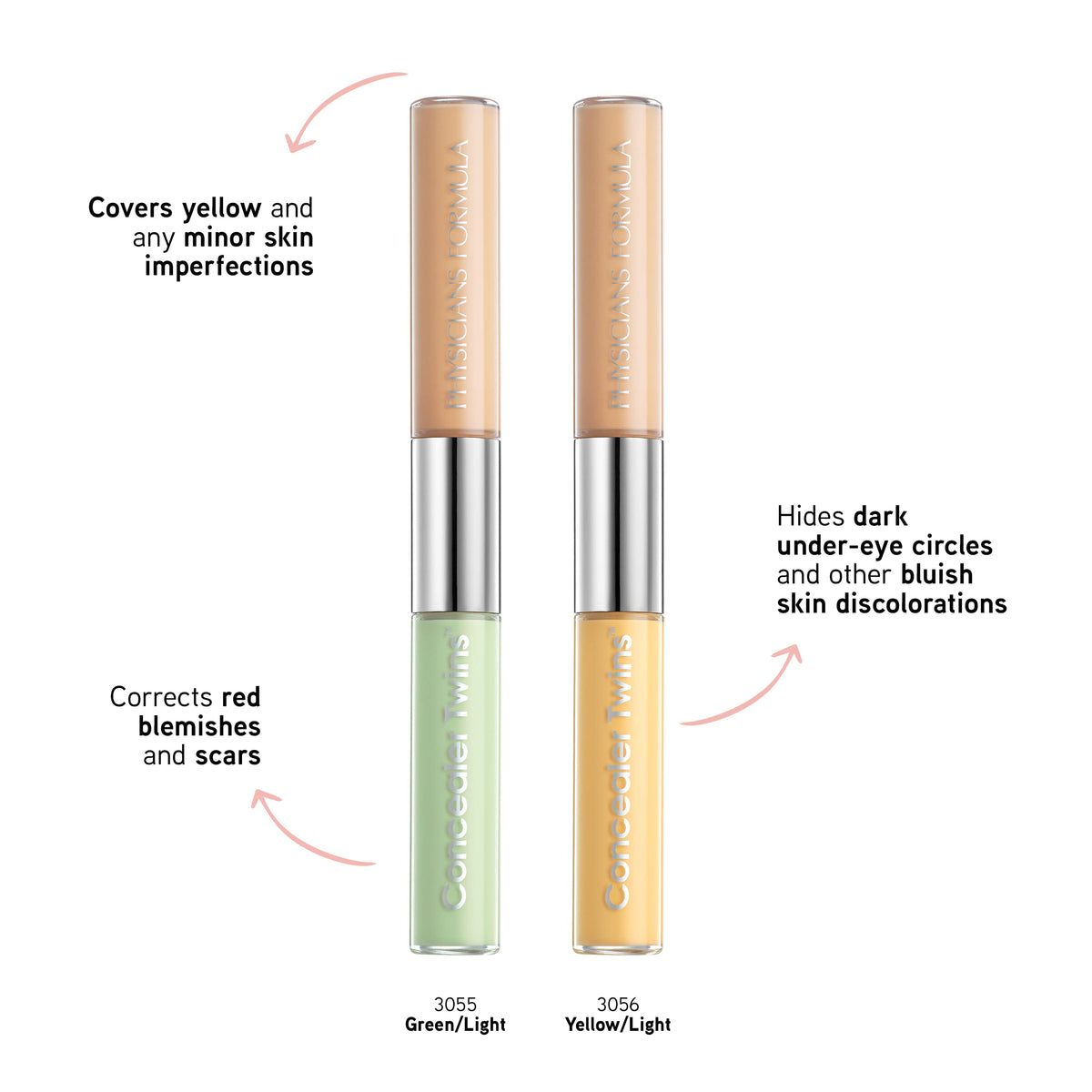 Physicians Formula size comparison in hand for travel-friendly convenience