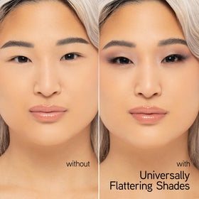 Physicians Formula shimmer shade close-up texture, buttery finish for smooth blend