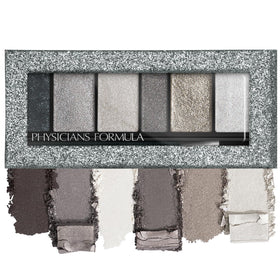 Physicians Formula palette front view showing compact casing and six-shade shimmer