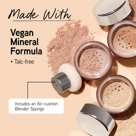 Physicians Formula product with lid removed showing contents and size