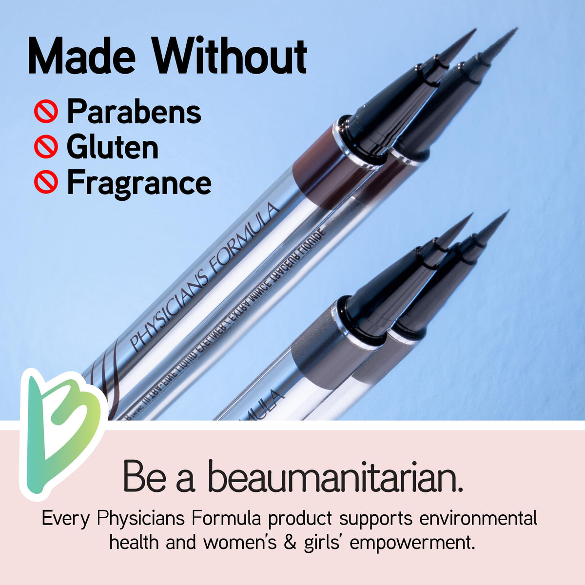 Physicians Formula serum texture drop highlighting nourishing lash complex
