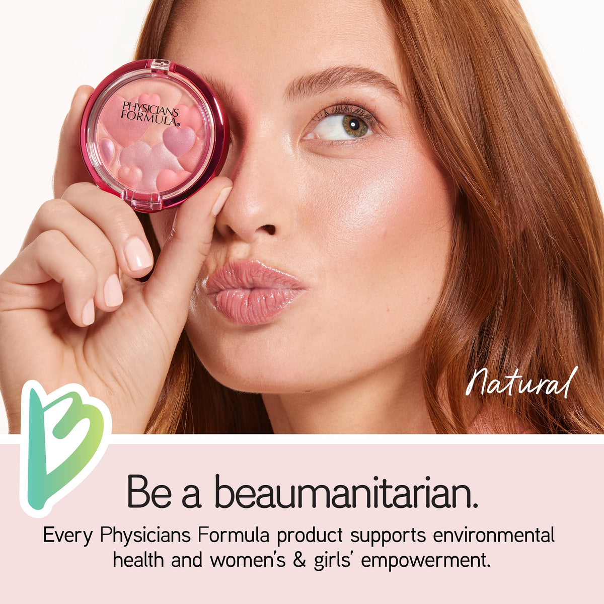 Physicians Formula on vanity with mirror showing joyful routine and mood lift benefit
