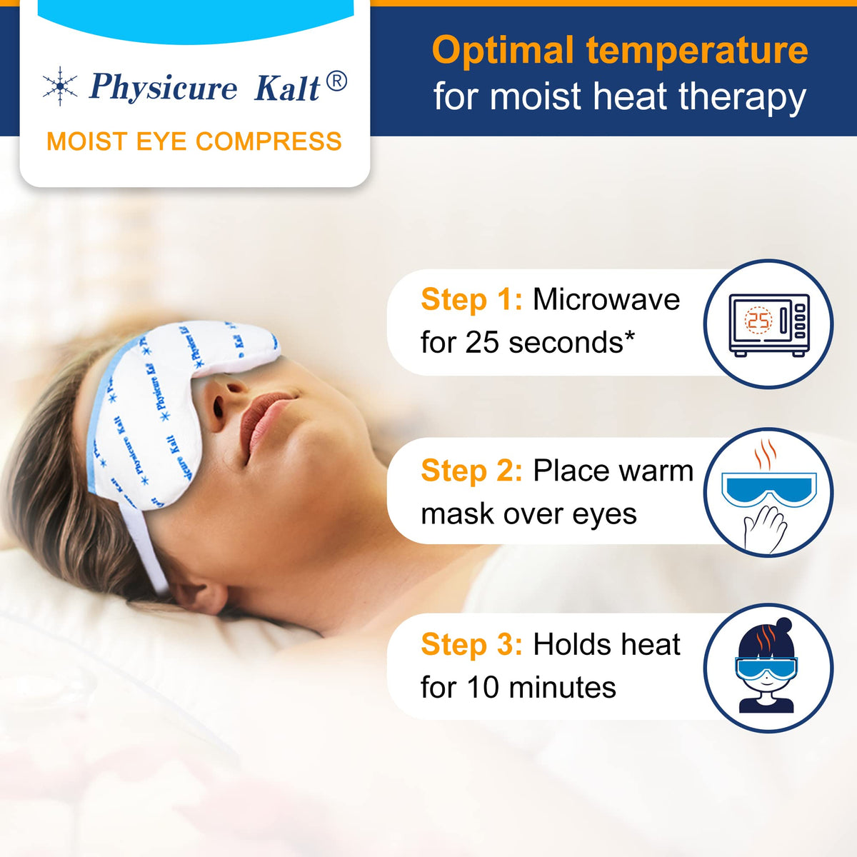 Physicure Kalt drawstring pouch keeping the mask clean and portable