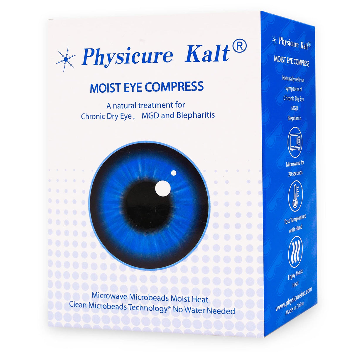 Physicure Kalt packaging and label showing brand and product features