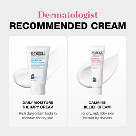 PHYSIOGEL label detail highlighting ceramides and gentle ingredent benefits
