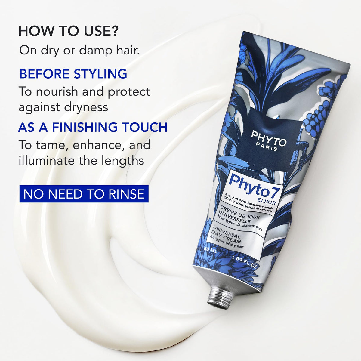 PHYTO botanical ingredients arranged highlighting natural extracts