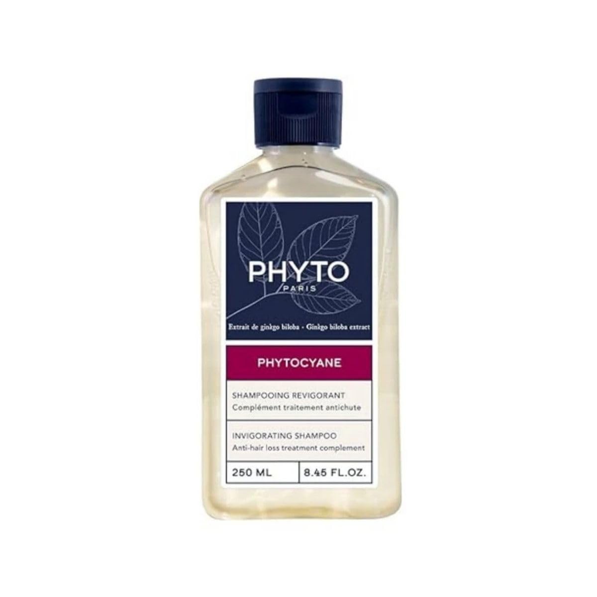 PHYTO PHYTOCYANE front packaging showing bottle and product name for clarity