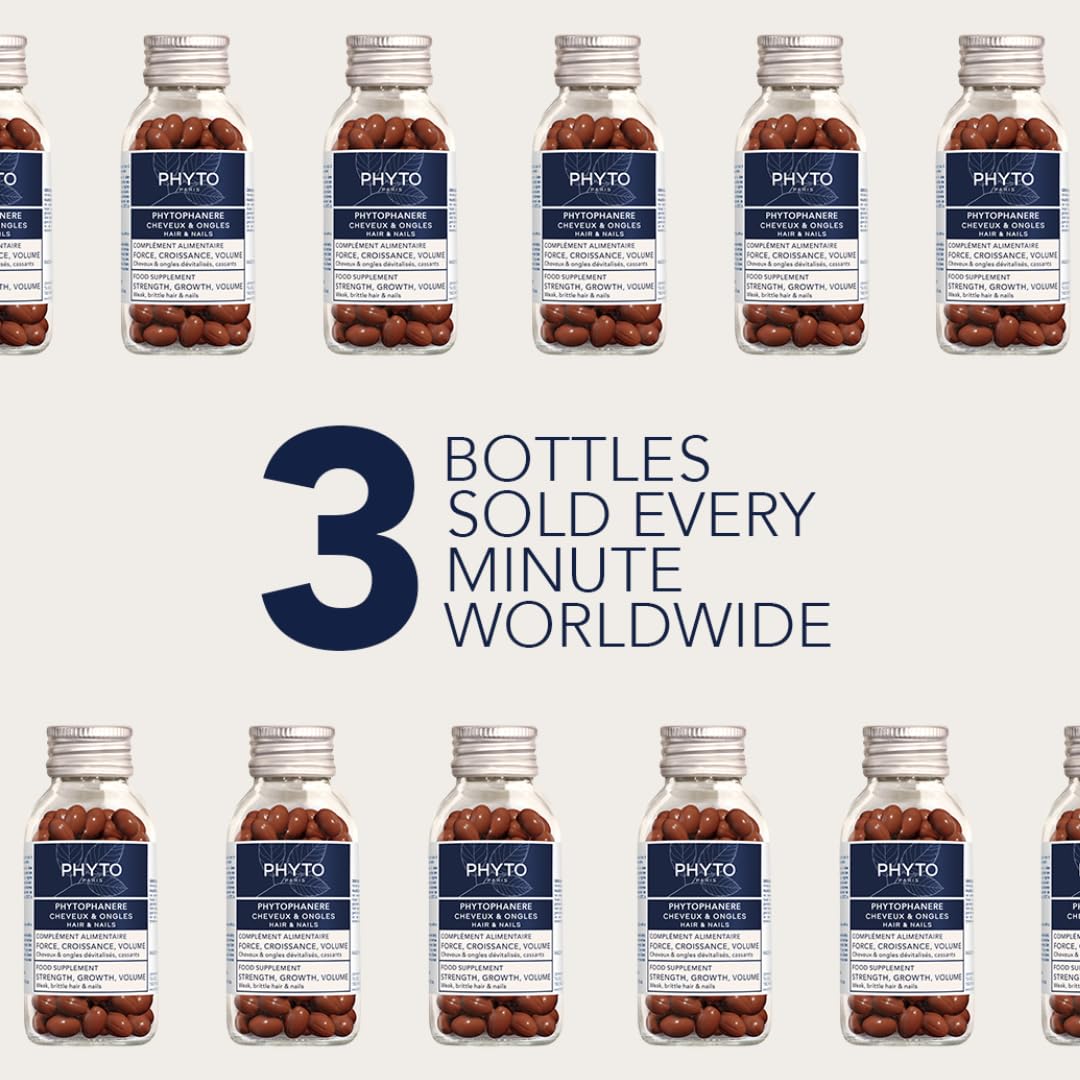 PHYTO open bottle with capsules visible for simple daily dosing