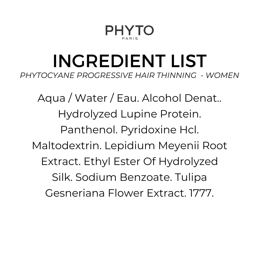 PHYTO PHYTOCYANE scalp massage in use demonstrating easy leave-on application