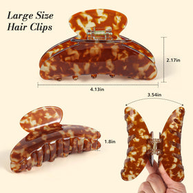 Phyzylvia clip securing a full bun to demonstrate reliable all-day grip