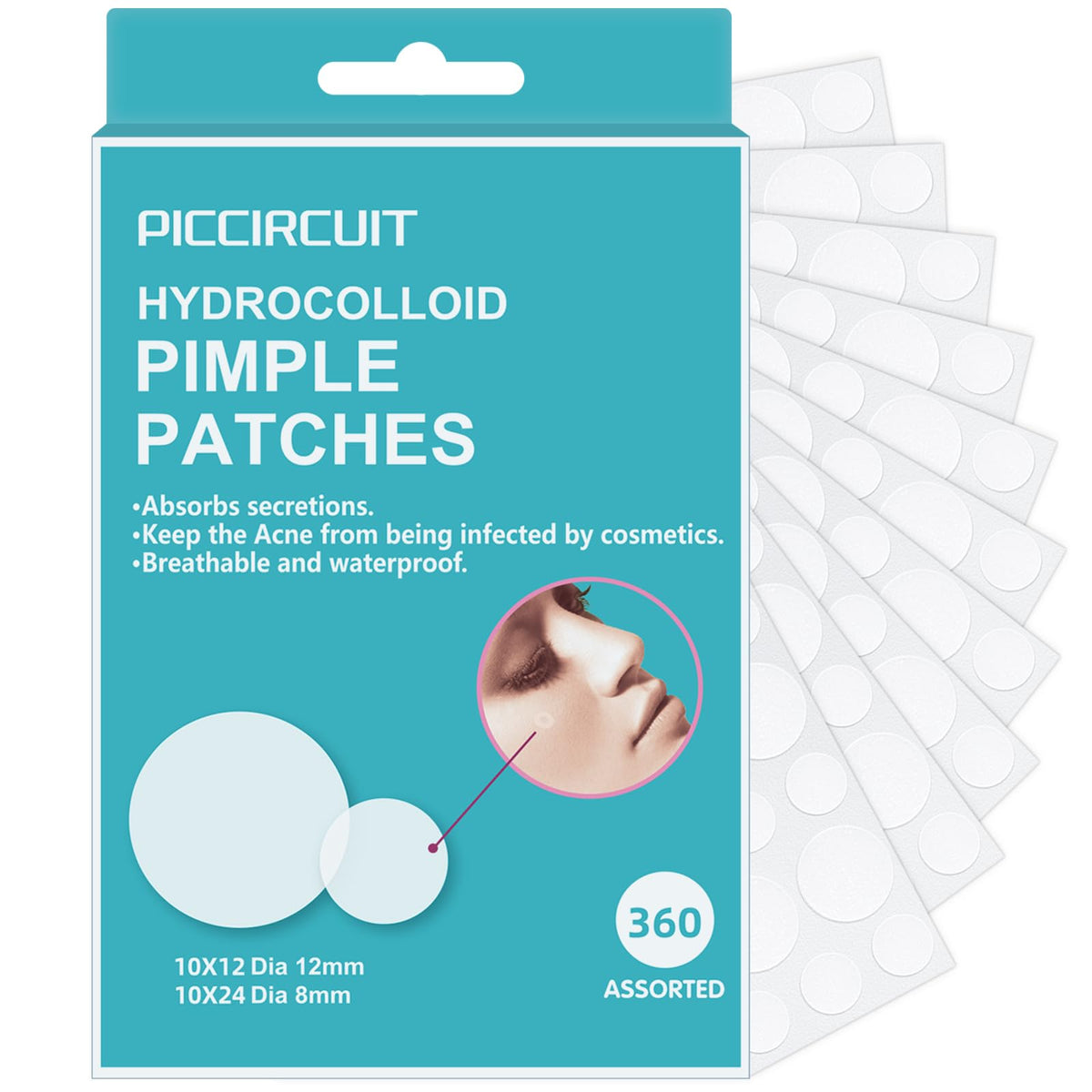 PICcircuit front packaging showing 360-count convenience and benefits