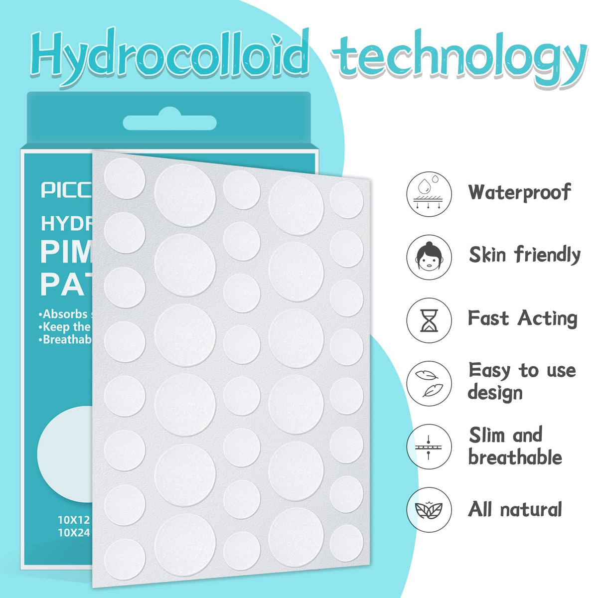 PICcircuit patch removal showing clean skin and no sticky residue
