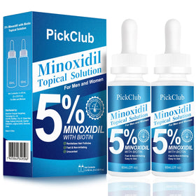 PickClub front packaging showing two bottles and product benefits for clear value