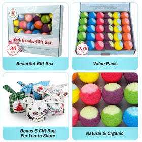 PickMora open gift box with rows of wrapped mini bombs benefit: ready-to-gift assortment