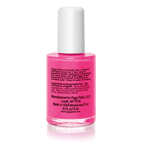 Piggy Paint brush loaded with Forever Fancy showing smooth, even application