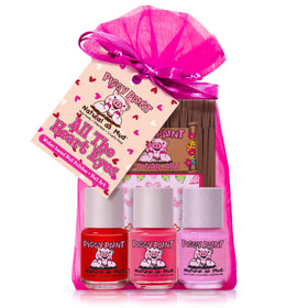Piggy Paint front packaging showing the set and safe formula benefit