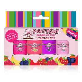 Piggy Paint front packaging showing Lucky Lollipop four-color set and benefits