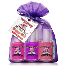 Piggy Paint front packaging showing safe non-toxic kids polish benefits