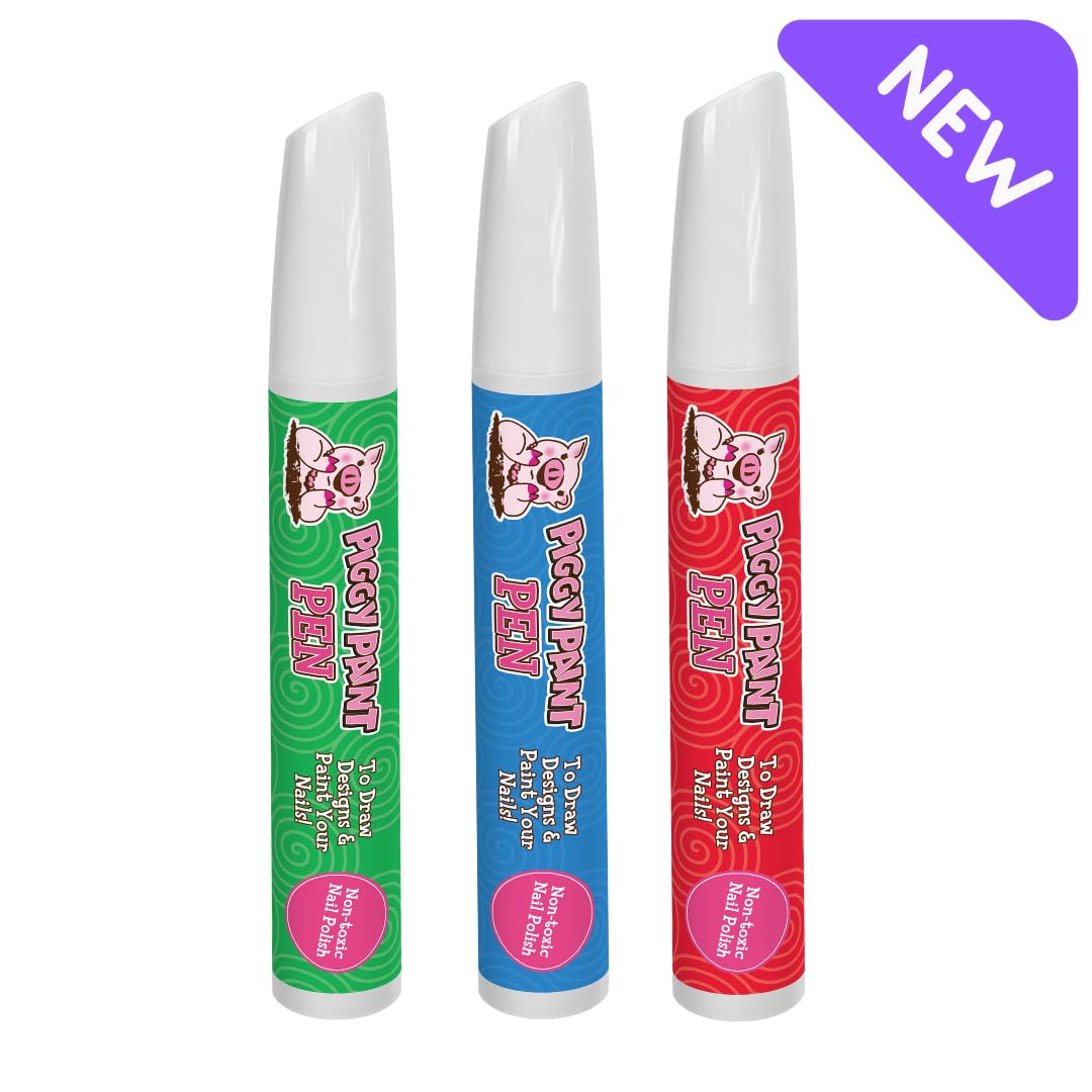 Piggy Paint marker tip close-up demonstrating precision for easy nail art