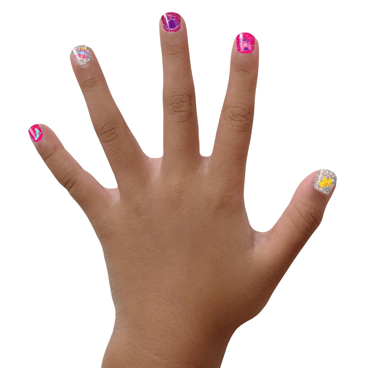 Piggy Paint nail art stickers sheet closeup adds creative designs