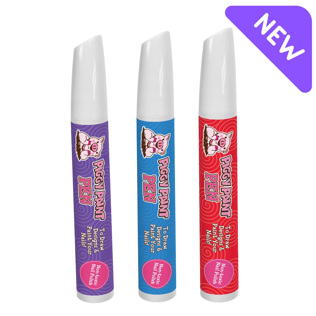 Piggy Paint pen tip close-up showing precise marker applicator benefit