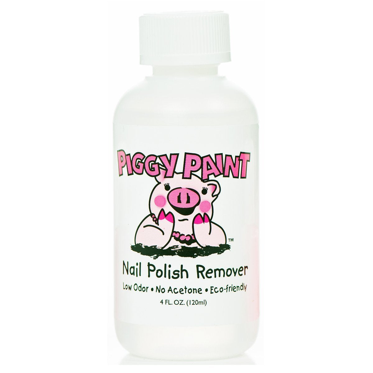 Piggy Paint front bottle view showing label and child-friendly benefit