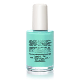 Piggy Paint brush stroke of Sea Ya Later showing smooth coverage and vibrant color