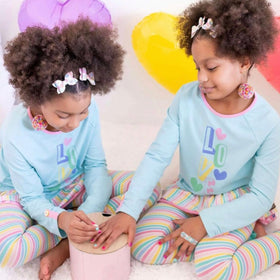 Piggy Paint used in family manicure scene showing safe, low-odor polish for kids