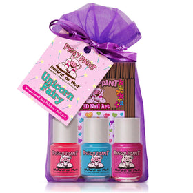 Piggy Paint front packaging showing Unicorn Fairy set and playful colors for kids